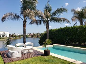 Casa · 360m² · 6 Ambientes · 2 Cocheras · Alquiler Casa Alisos Nordelta: 5 Dorm. C/muebles - Piscina - a La Laguna