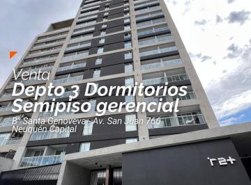 Departamento · 142m² · 5 Ambientes · 1 Cochera · Venta Semipiso 3 Dorm. con Cochera - Av San Juan 766 - Neuquén Capital
