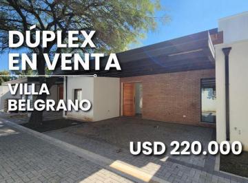 Casa · 145m² · 4 Ambientes · 1 Cochera · Villa Belgrano Duplex en Venta 2 Dorm. Una Planta