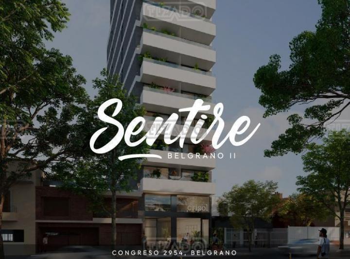 Desarrollo vertical · Emprendimiento Sentire Belgrano II en Belgrano, Capital Federal, Buenos Aires