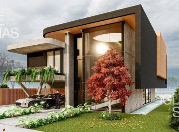 frente · Casa Al Rio en Venta y en Alquiler 5 Dorm. en El Barrio El Yacht, Nordelta