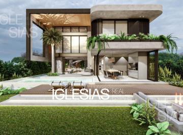 Casa · 440m² · 8 Ambientes · 2 Cocheras · Casa Al Rio en Venta y en Alquiler 5 Dorm. en El Barrio El Yacht, Nordelta