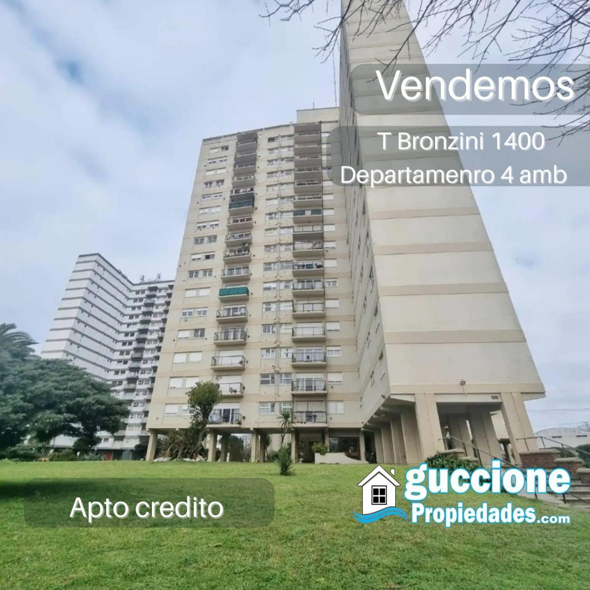 Departamento 4 ambientes, 78m², Villa Primera, apto crédito