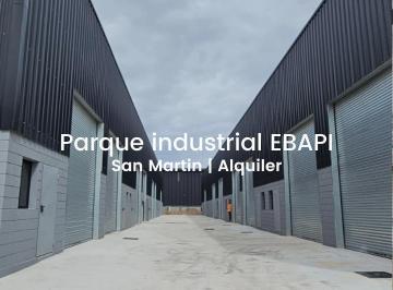 Bodega-Galpón · 500m² · Alquier Nave Industrial en Polo Ebapi de 500 m² Sobre Au del Buen Ayre