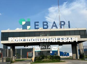 Bodega-Galpón · 500m² · Alquier Nave Industrial en Polo Ebapi de 500 m² Sobre Au del Buen Ayre