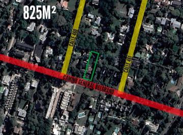 Terreno · 150m² · 3 Ambientes · 1 Cochera · Terreno en Venta - 825 m² - City Bell, La Plata