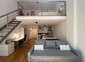 Departamento · 58m² · 1 Ambiente · Departamento Monoambiente Tipo Loft en Alquiler - 2 Baños - 60 m² - Palermo