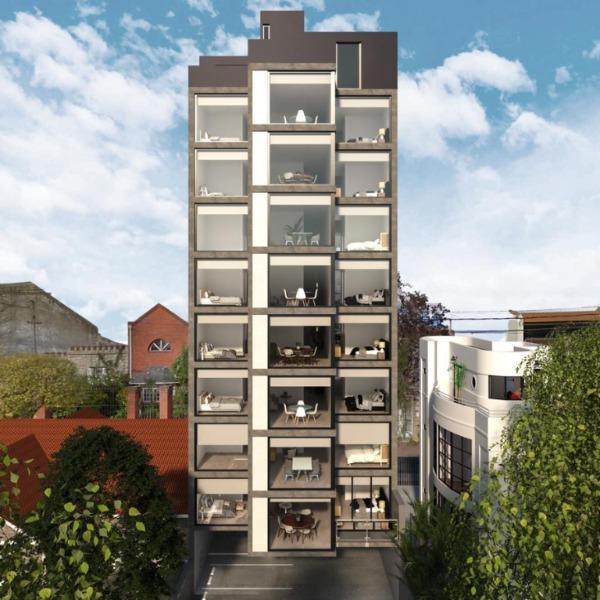 Depto monoambiente 32m² en pozo con amenities — Garay