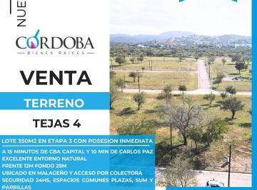 Terreno · 350m² · Terrenos en Venta en Barrio Cerrado Tejas 4