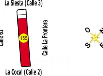 Terreno , Uruguay · 13 Lotes: E/ La Siesta, La Frontera, La Cocal y Calle 61 - La Esmeralda - B537