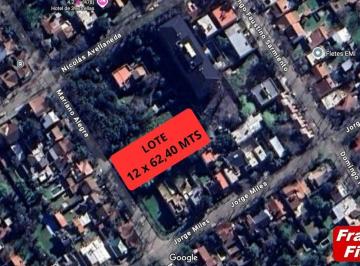 Terreno , Esteban Echeverría · Lote 12 X 62 en Venta. Apto Desarrollo Inmobiliario en Monte Grande