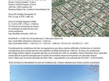 Terreno · 360m² · Terreno en Esquina en Constitución