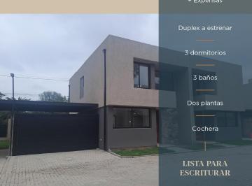 PH · 160m² · 3 Dormitorios · 2 Cocheras · Housing Jardin Rivera - Duplex a Estrenar