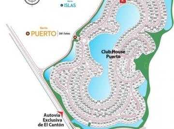 Terreno · 825m² · Lote Al 300 Al Agua - Barrio Puerto en El Cantón
