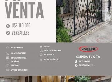 PH · 83m² · 4 Ambientes · 1 Cochera · PH Pb 4 Amb con Patio Sin Expensas