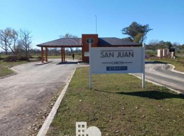 Terreno · 615m² · Lote a La Venta en Barrio Cerrado San Juan Chico.