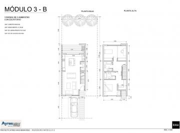 Casa · 98m² · 3 Ambientes · 1 Cochera · Excelente Casa a La Venta en Benavidez.