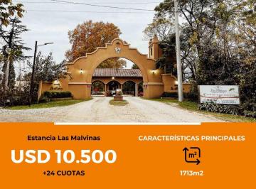 Terreno · 1713m² · Terreno en Venta - 1.713 m² - Estancia Las Malvinas, Coronel Brandsen [financiado]