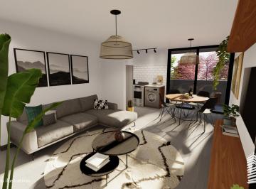 Departamento · 59m² · 2 Ambientes · Depto 1d C/frente C/balc y Asador y La Mejor Ubic de Gpaz!