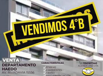 RUS-RUS-10218_2 · Departamento en Venta 2 Ambientes Haedo 4°b