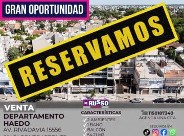 RUS-RUS-10225_2 · Venta Departamento 2 Ambientes Haedo Moron 6°c