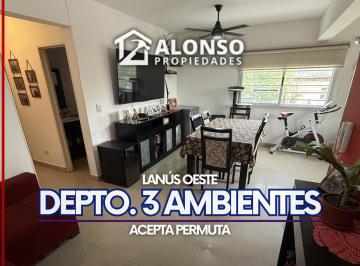 Departamento · 55m² · 3 Ambientes · Departamento 3 Ambientes en Venta en Lanus Oeste