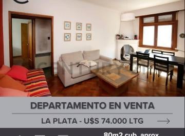 Departamento · 78m² · 3 Ambientes · Departamento en Venta 2 Domitorios, La Plata.