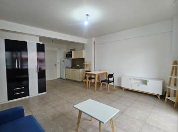 Departamento de 1 ambiente, Abasto · 1 Ambiente Amoblado Balcon Frente (No Temporario) - Baño Completo - Cocina Integrada