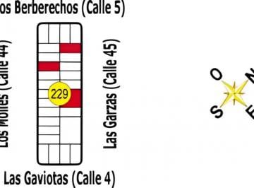 Terreno , Uruguay · 4 Lotes: E/ Los Belberechos, Las Gaviotas y Los Molles - La Esmeralda - B538