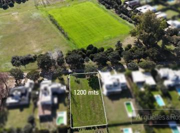 Terreno · 1200m² · Lote Terreno Kentucky Funes - Único Frente a Espacio Verde