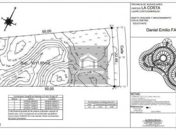 Casa · 1011m² · Lote Terreno Disponible Costa Esmeralda Libre Deudas Se Evaluan Ofertas Excelente Ubicación Lote 68