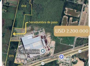 Terreno , Malvinas Argentinas · Venta 2 Lotes Ruta 19, Zona Industrial