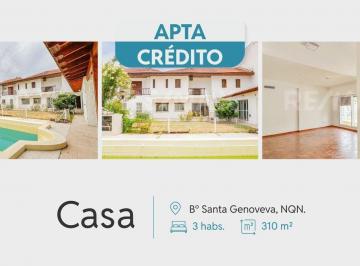 Casa · 310m² · 4 Ambientes · 1 Cochera · Venta Casa con Pileta, B° Santa Genoveva, Neuquén