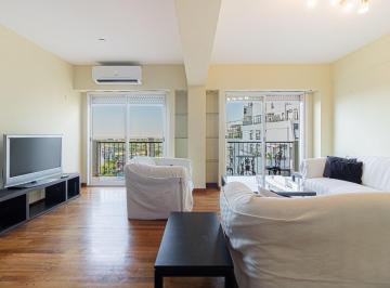 Living Comedor · Venta Dos Ambientes con Dependencia. Vista Al Río. Cochera. Las Cañitas