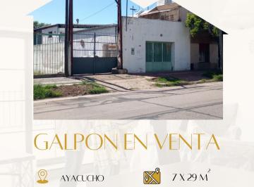 Bodega-Galpón , Río Cuarto · Vendo Galpon
