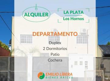 Departamento · 64m² · 4 Ambientes · 1 Cochera · Departamento en Los Hornos