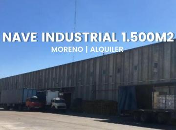 Bodega-Galpón · 1500m² · 5 Cocheras · Nave Industrial de 1.500 m² en Predio Cerrado.