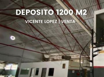 Depósito · 1210m² · Depósito en Venta de 1200 m² en Vicente Lopez