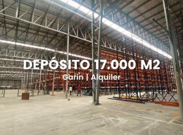 Depósito · 17038m² · Depósito en Garin en Alquiler. Predio Privado de 17.000 m²