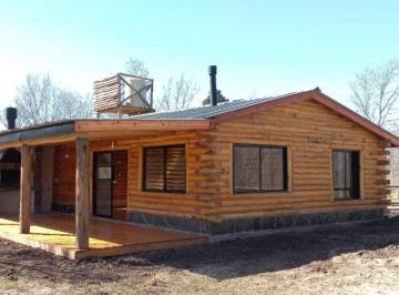 Casa de 3 ambientes, Villa Ciudad Parque Los Reartes · Cabaña de Troncos