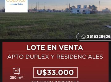 Terreno , Córdoba · Vendo Terreno en Cuesta de Manantiales