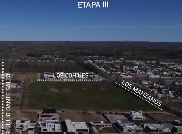 Terreno · 600m² · Terrenos en Venta en Loteo Manzanares de Ginés Martínez Etapa 3 Cipolletti Río Negro