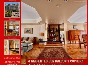 Departamento de 4 ambientes, Centro / Microcentro · Sofisticado Departamento de 4 Amb. en Venta y Alquiler – Ubicación Privilegiada