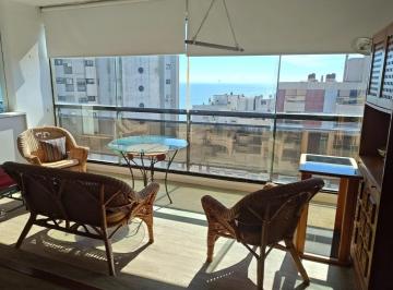 Departamento de 2 ambientes, Mar del Plata · - Reservado - Dpto 2 Amb con Vista Frontal Al Mar con Cochera - Zona Torreón