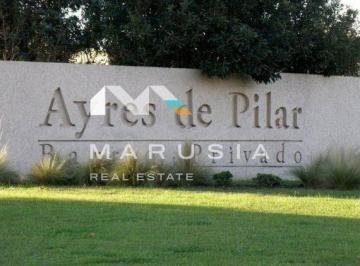 Terreno · 1051m² · Terreno Lote en Venta en Ayres del Pilar, Pilar, G. B. a. Zona Norte
