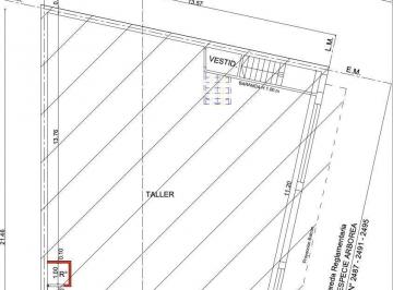 Bodega-Galpón · 291m² · Galpón 275 m² Diagonal Sáenz Peña - Villa Maipú Financiación Propia