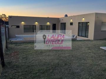Quinta vacacional · 100m² · 3 Ambientes · 1 Cochera · Venta Casa Quinta a Estrenar Zona La Elena