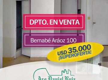 Departamento · 1m² · 1 Dormitorio · Departamento 1 Dormitorio en Bernabé Aráoz Al 100