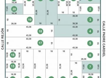 Terreno · 333m² · Lotes en Venta - Barrio Los Pinares