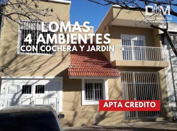 Casa · 103m² · 4 Ambientes · 1 Cochera · Venta Casa 4 Ambientes en Lomas de Zamora con Cochera y Jardín